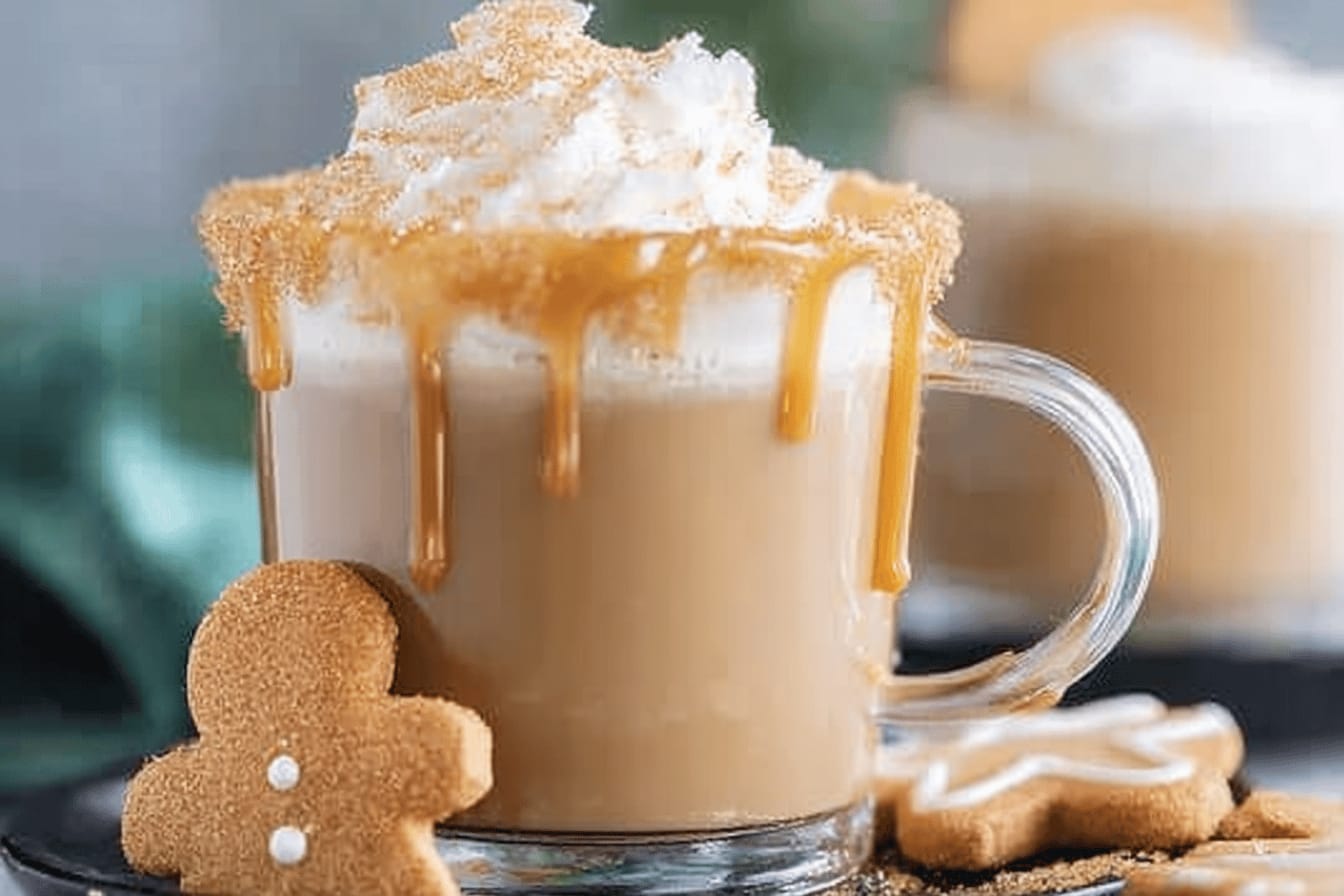 Slow Cooker Gingerbread Latte Recipe