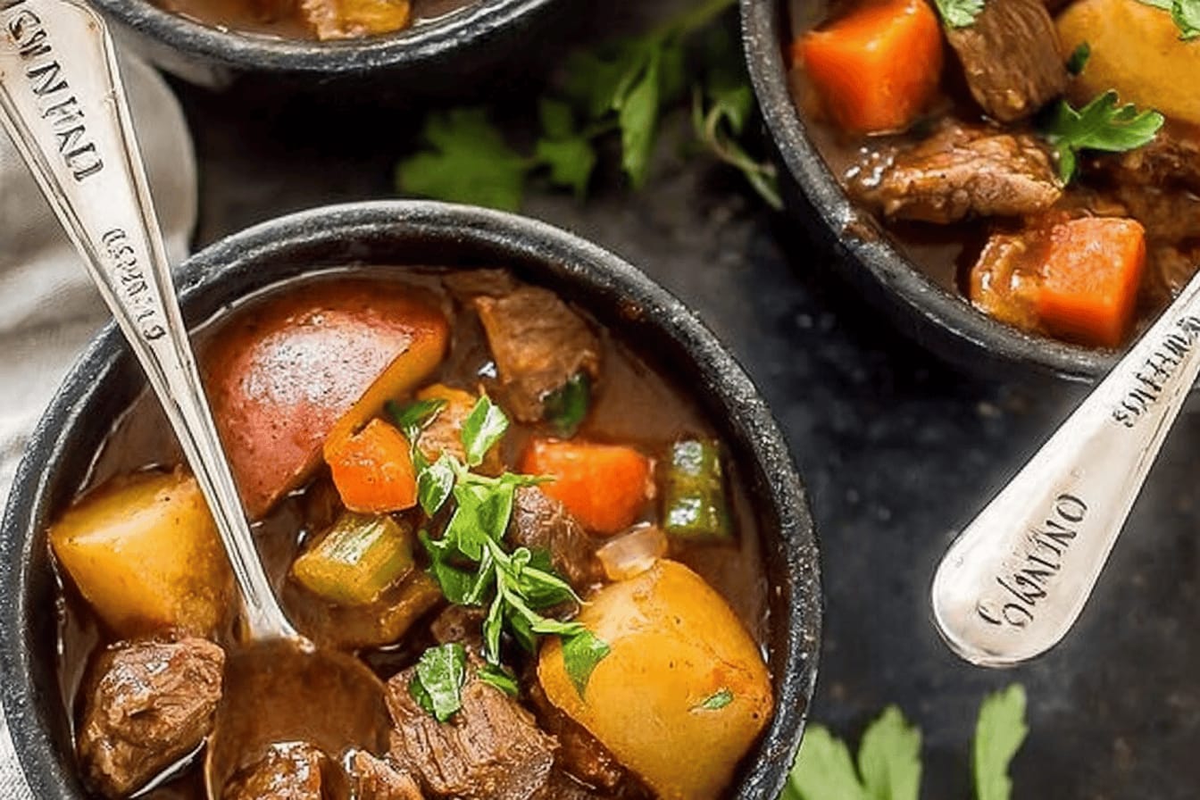 Slow Cooker Guinness Beef Stew Recipe