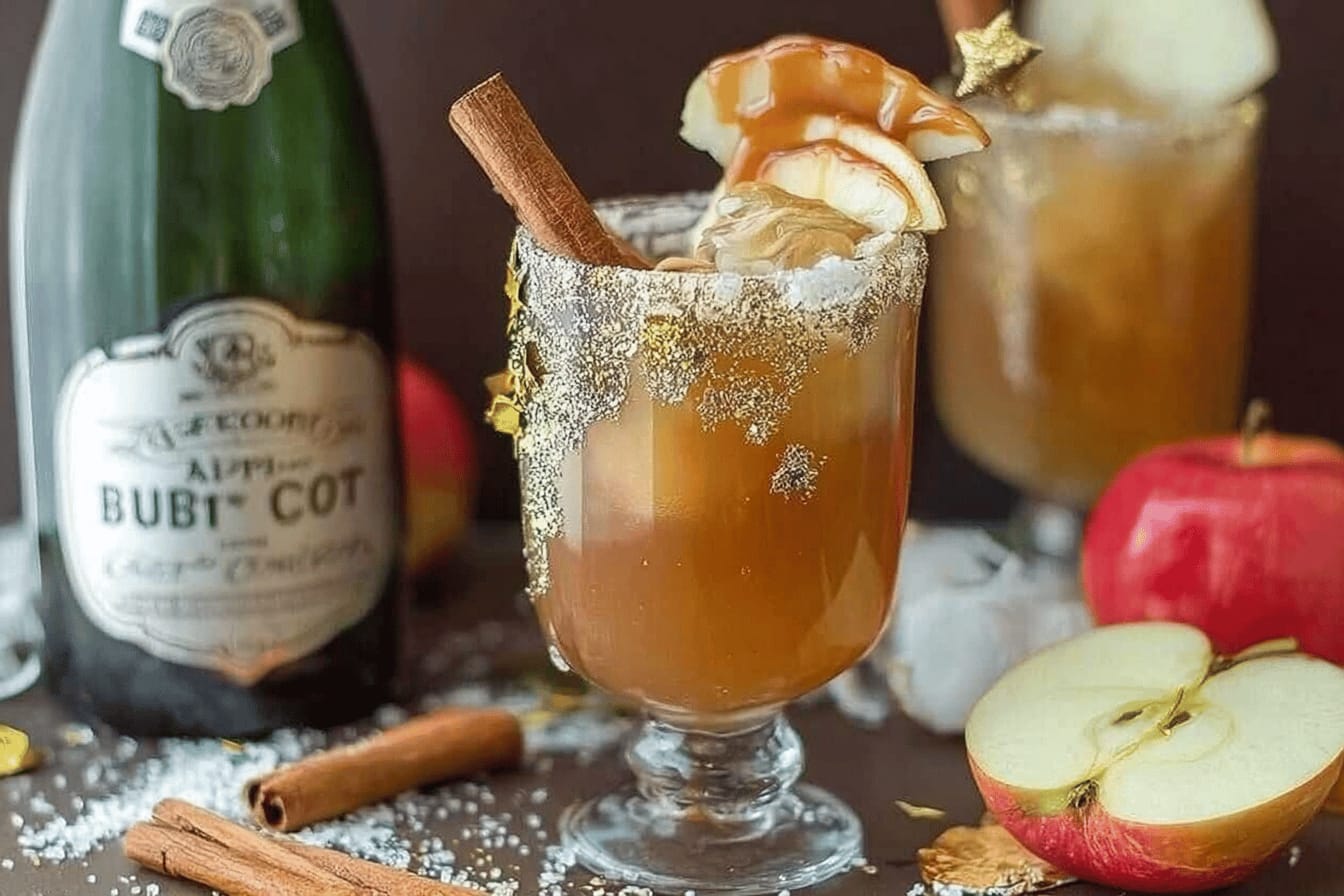 Sparkling Apple Pie Cocktail Recipe