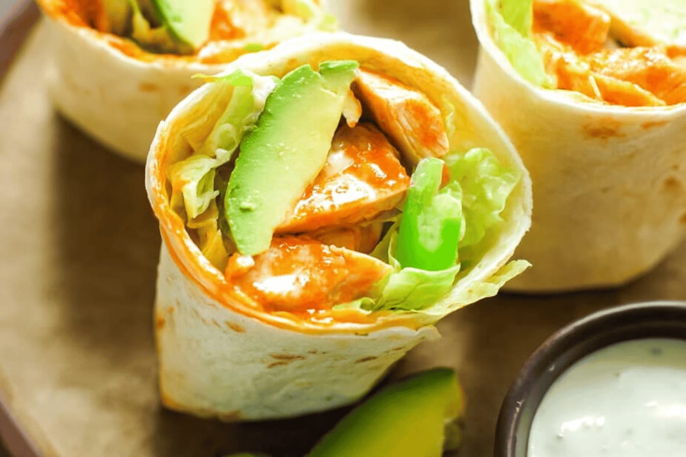 Spicy Buffalo Chicken Wrap Recipe