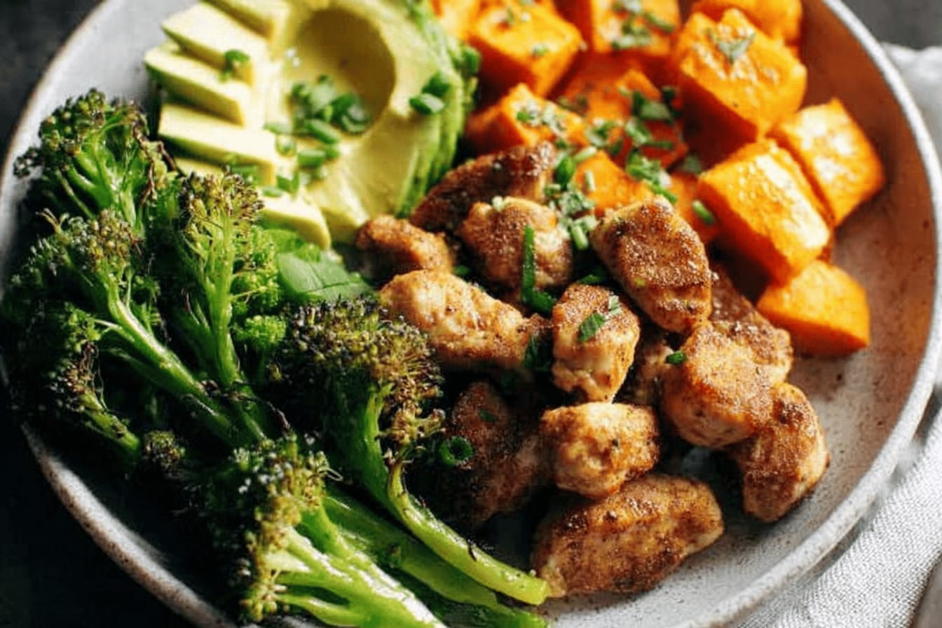 Spicy Chicken and Sweet Potato Meal Prep