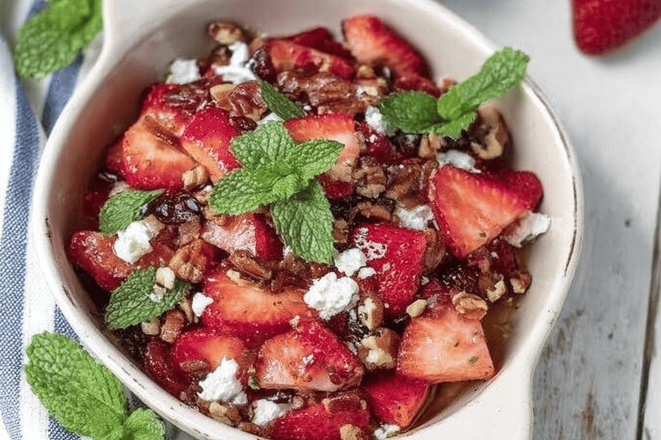 Strawberry Bacon Salad Recipe for Summer Enjoyment
