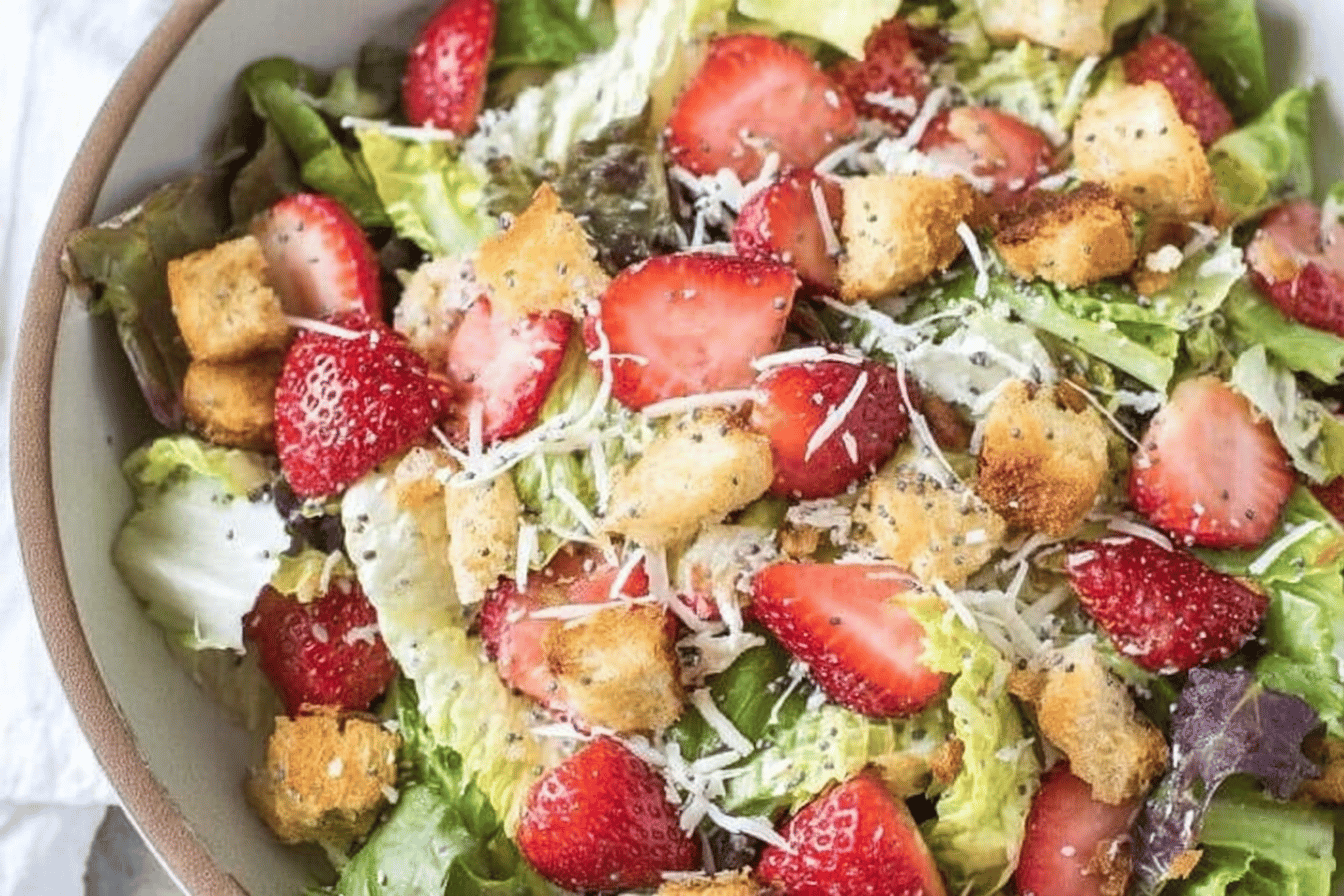 Strawberry Poppyseed Salad Recipe Delight