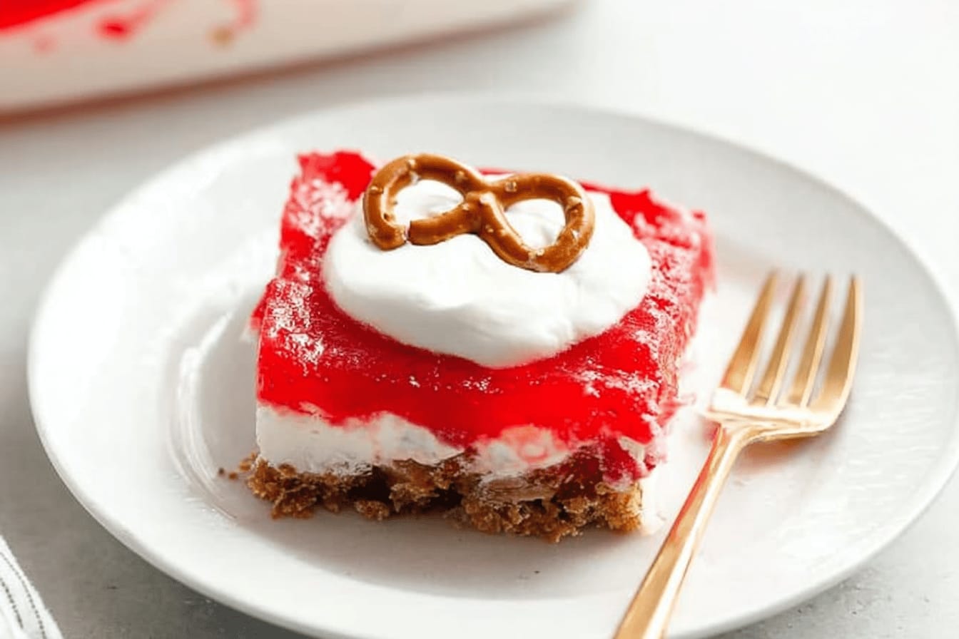Strawberry Pretzel Salad Recipe Delight
