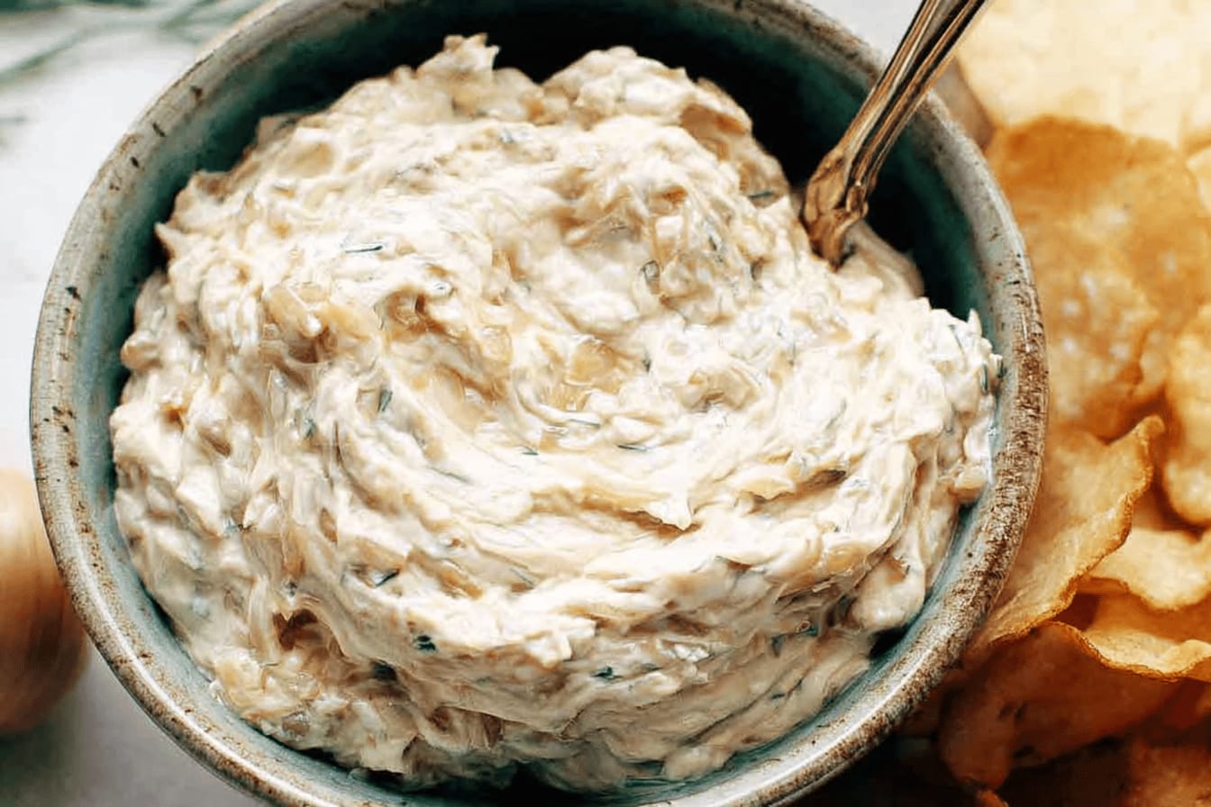 Ultimate Creamy Onion Dip Recipe