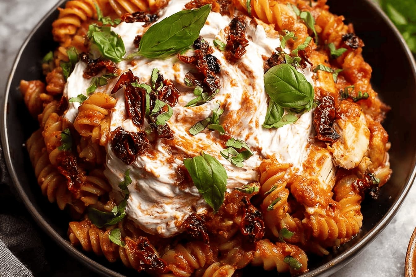 Whipped Ricotta One-Pot Chicken Pasta Recipe