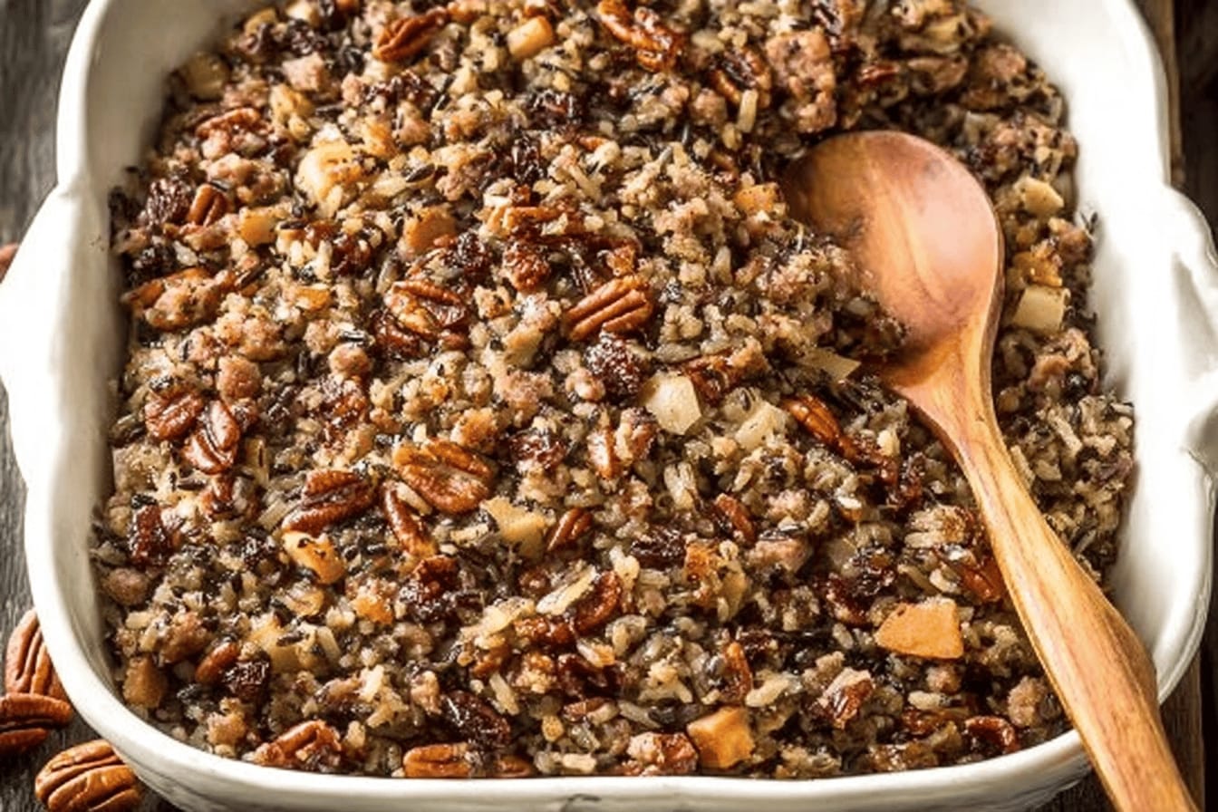 Wild Rice Sausage Stuffing Recipe Delight