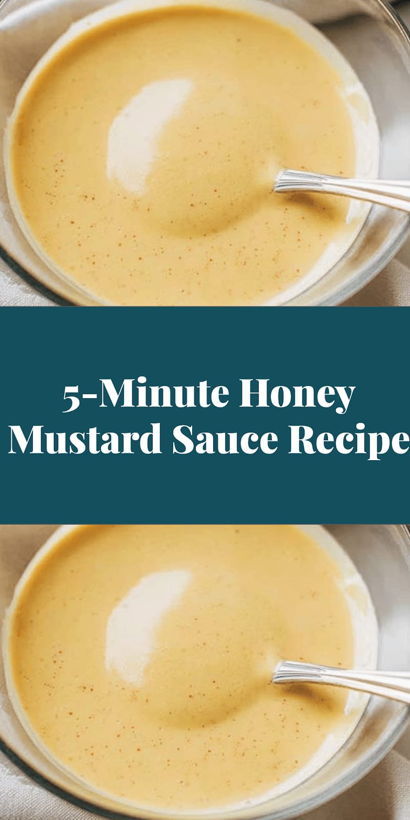 5-Minute Honey Mustard Sauce Recipe