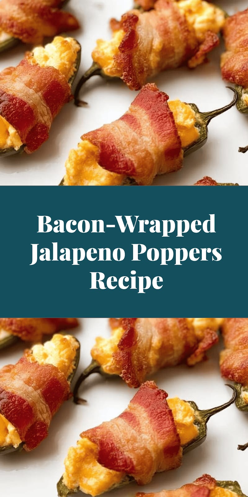 Bacon-Wrapped Jalapeno Poppers Recipe