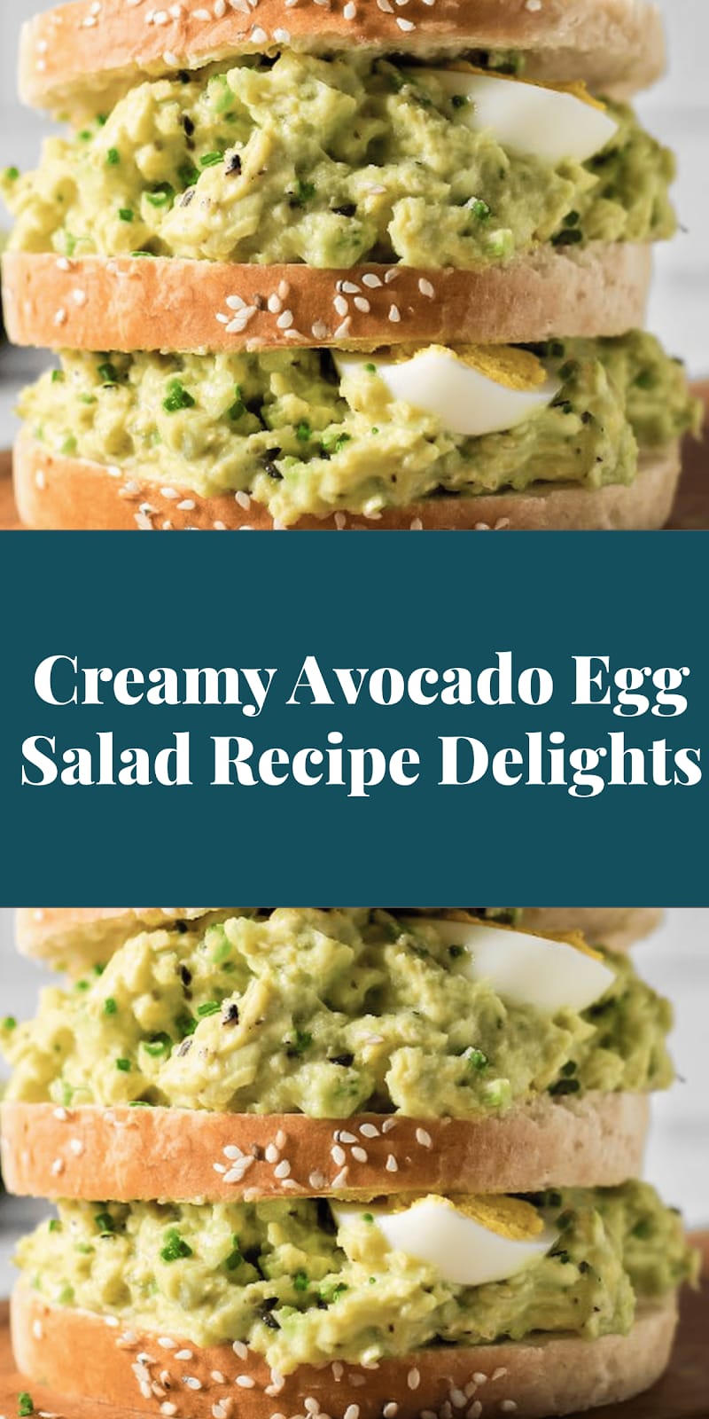 Creamy Avocado Egg Salad Recipe Delights
