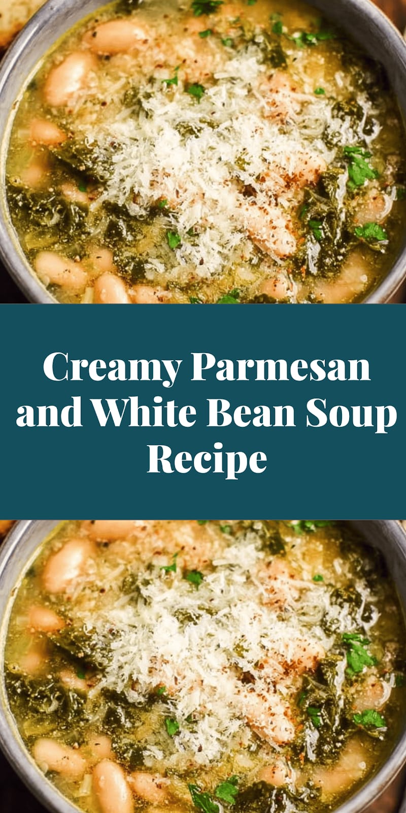 Creamy Parmesan and White Bean Soup Recipe