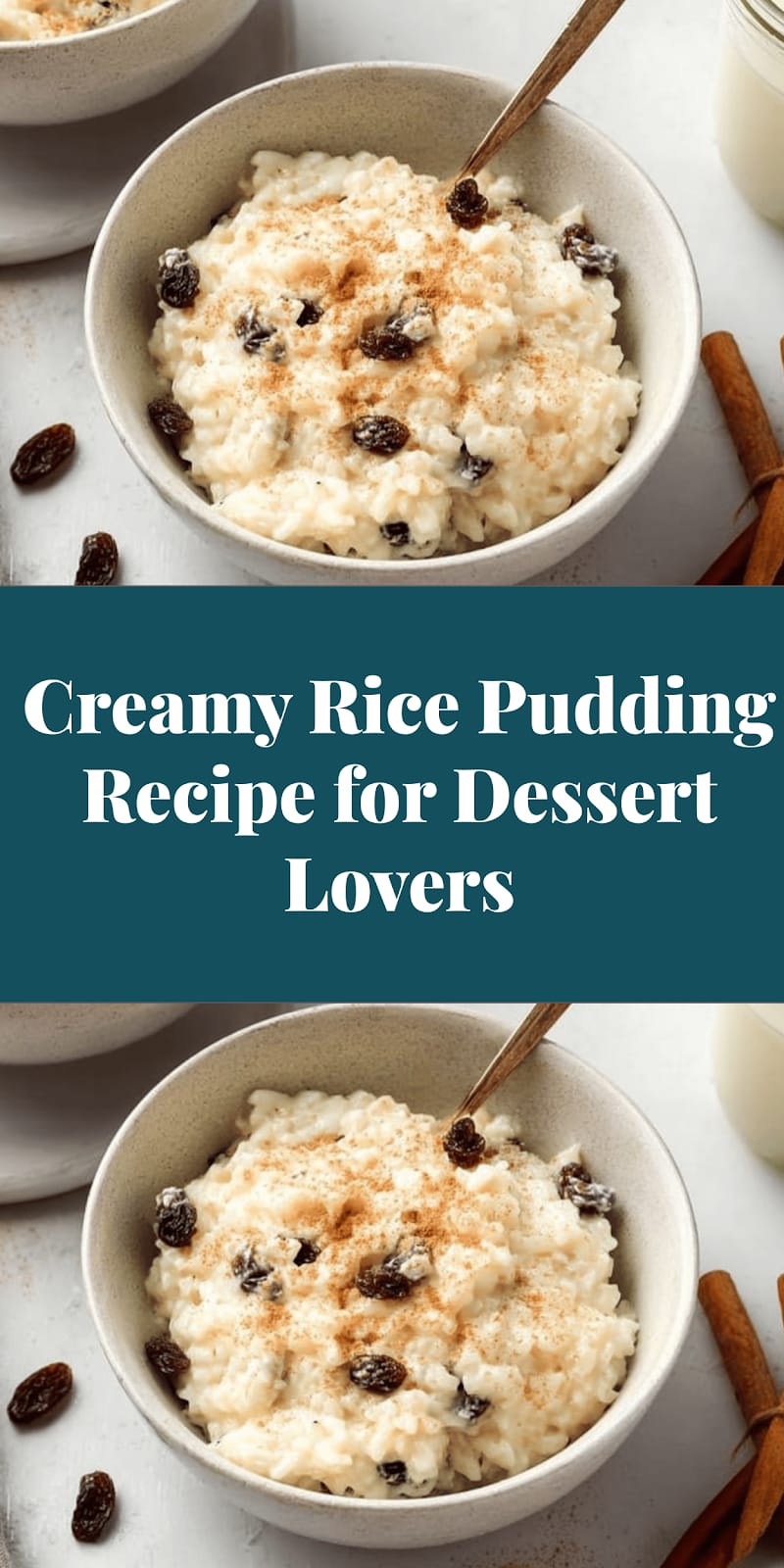 Creamy Rice Pudding Recipe for Dessert Lovers