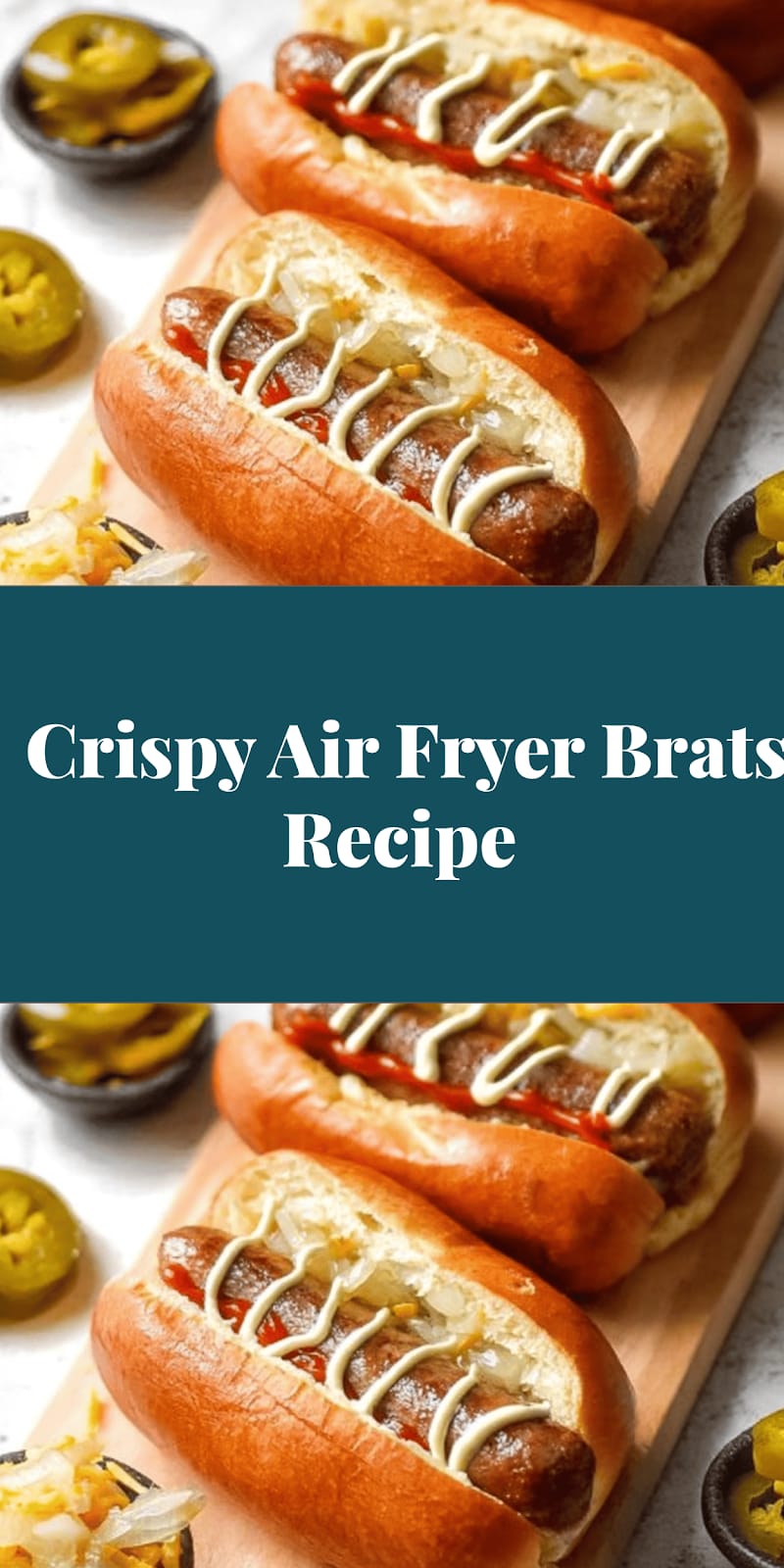Crispy Air Fryer Brats Recipe