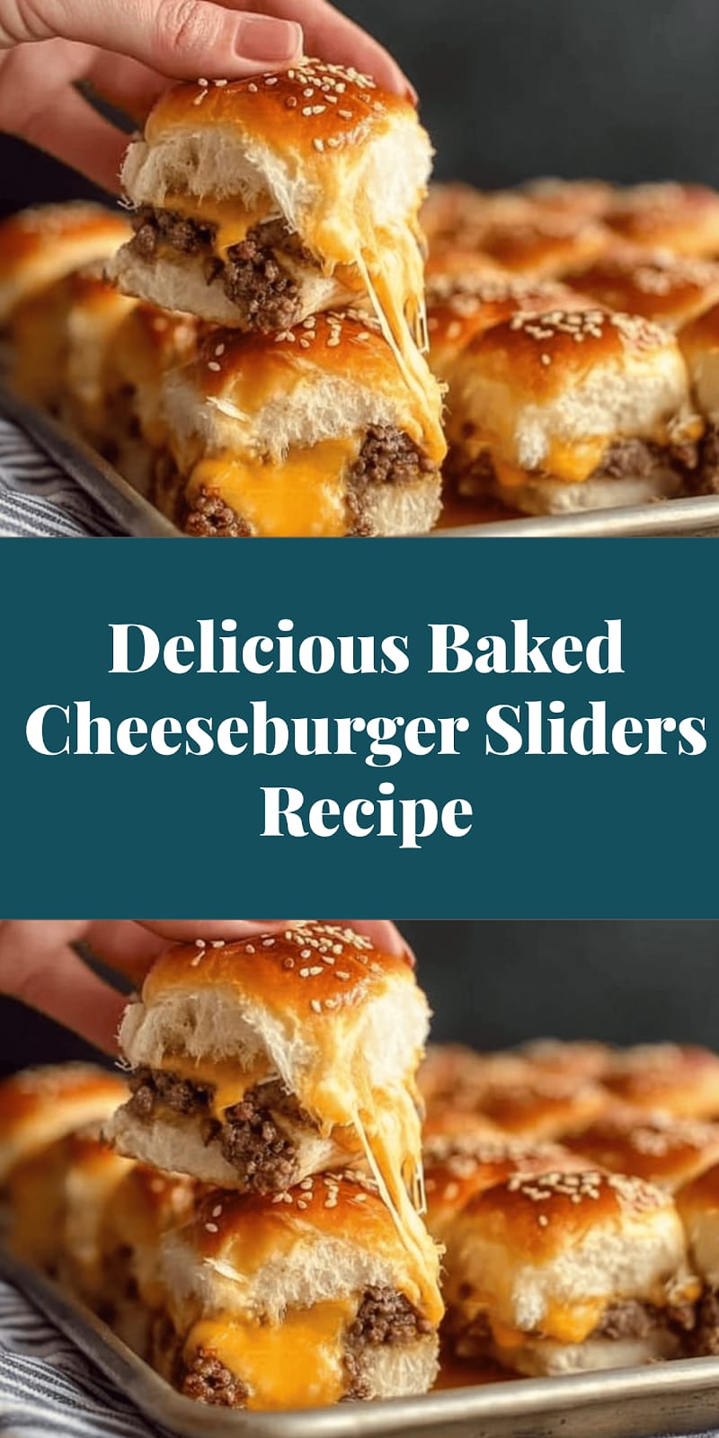 Delicious Baked Cheeseburger Sliders Recipe