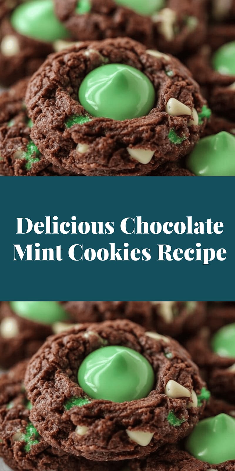 Delicious Chocolate Mint Cookies Recipe