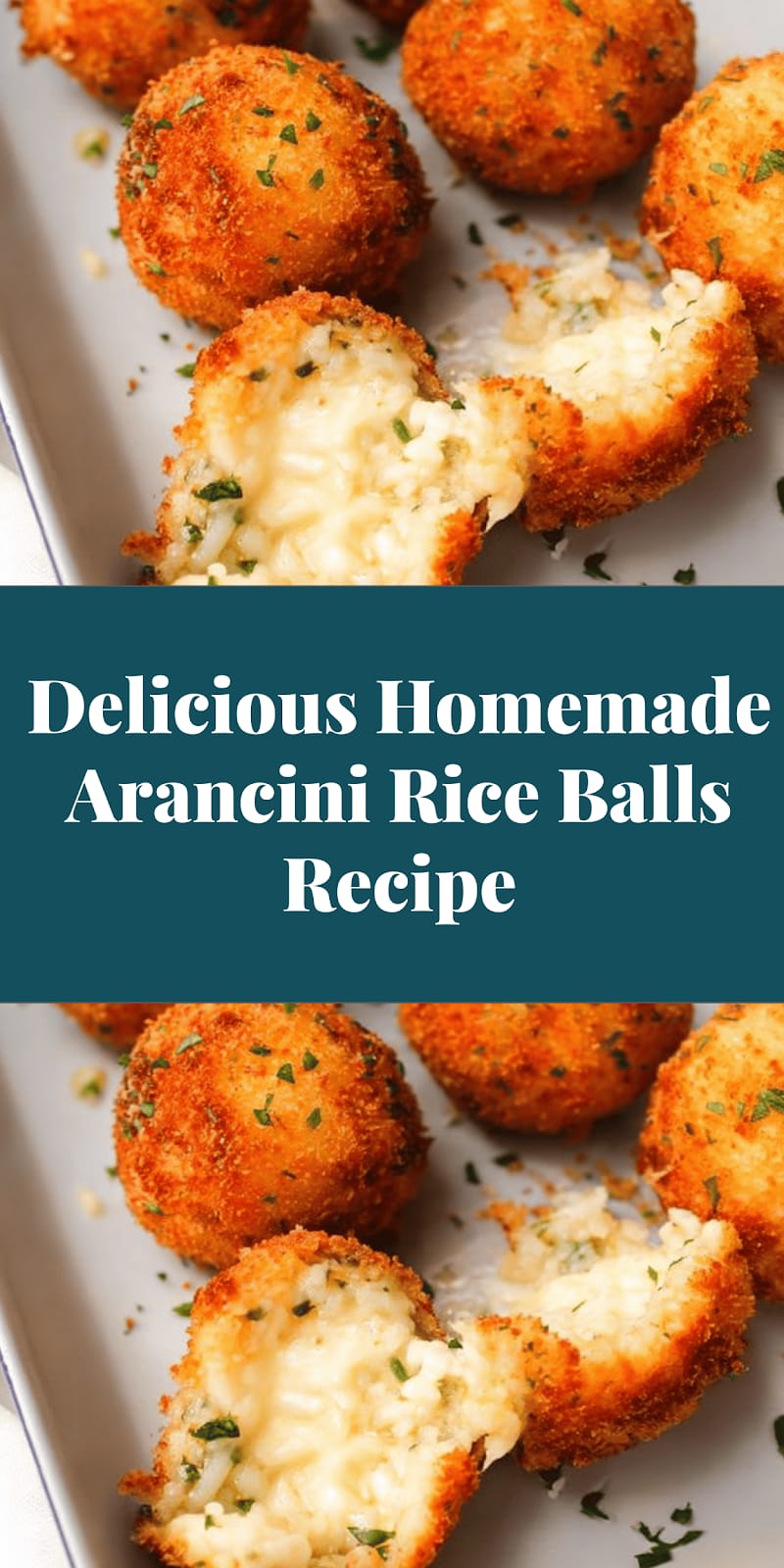 Delicious Homemade Arancini Rice Balls Recipe