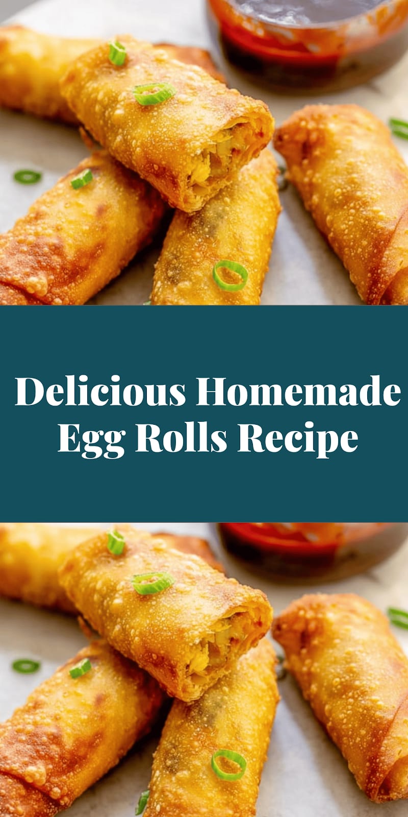 Delicious Homemade Egg Rolls Recipe