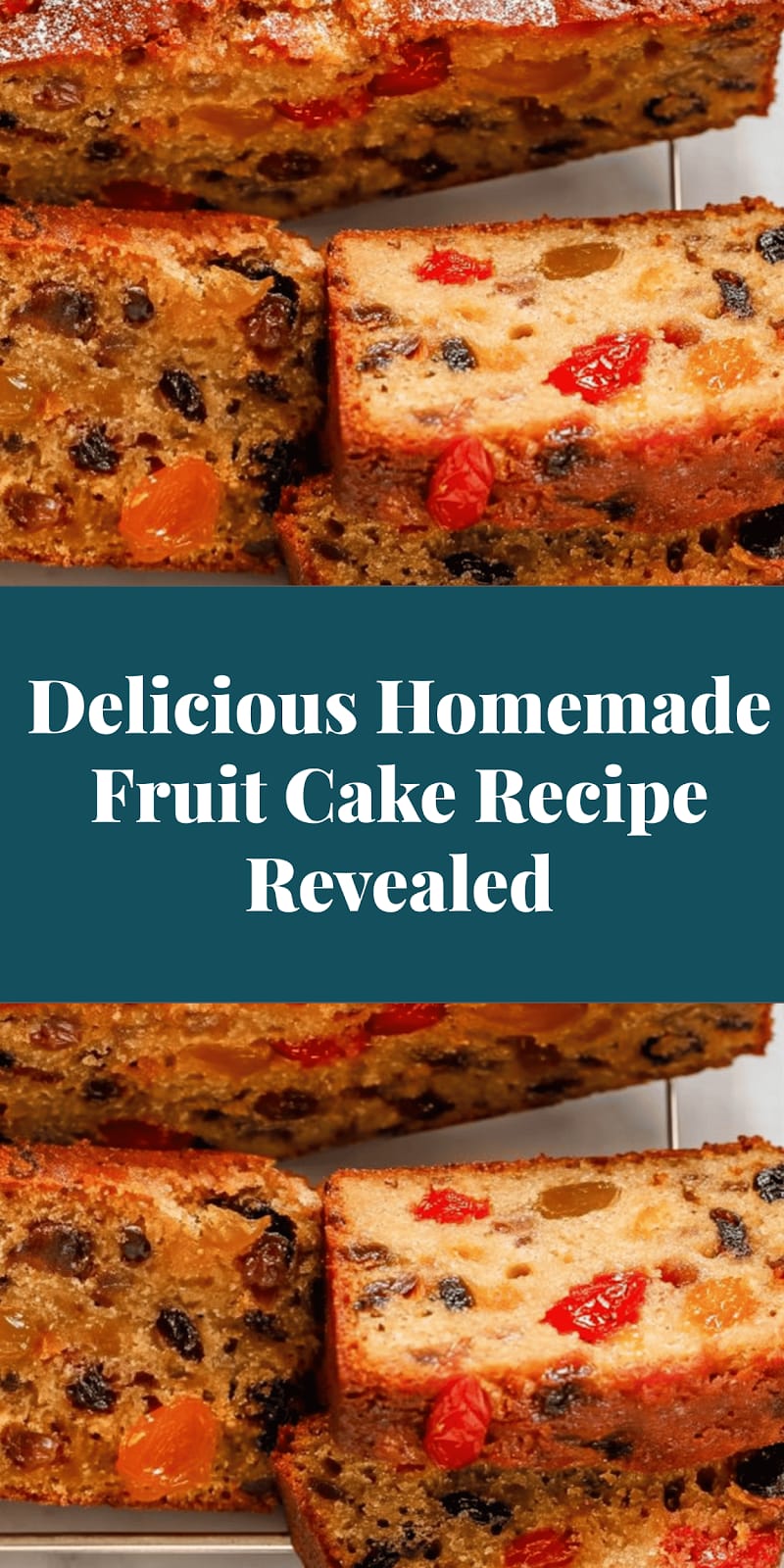 Delicious Homemade Fruit Cake Recipe Revealed
