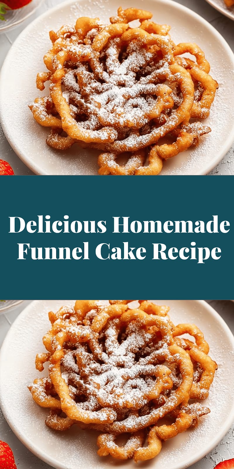 Delicious Homemade Funnel Cake Recipe