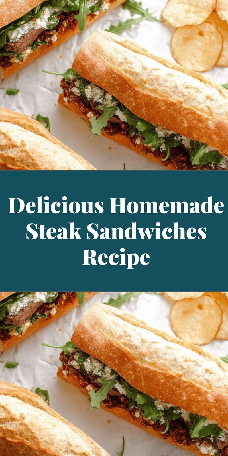Delicious Homemade Steak Sandwiches Recipe