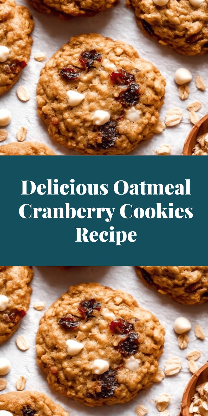 Delicious Oatmeal Cranberry Cookies Recipe