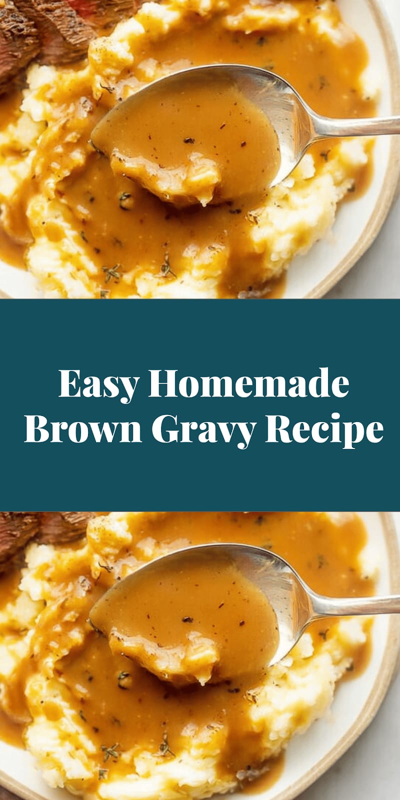 Easy Homemade Brown Gravy Recipe