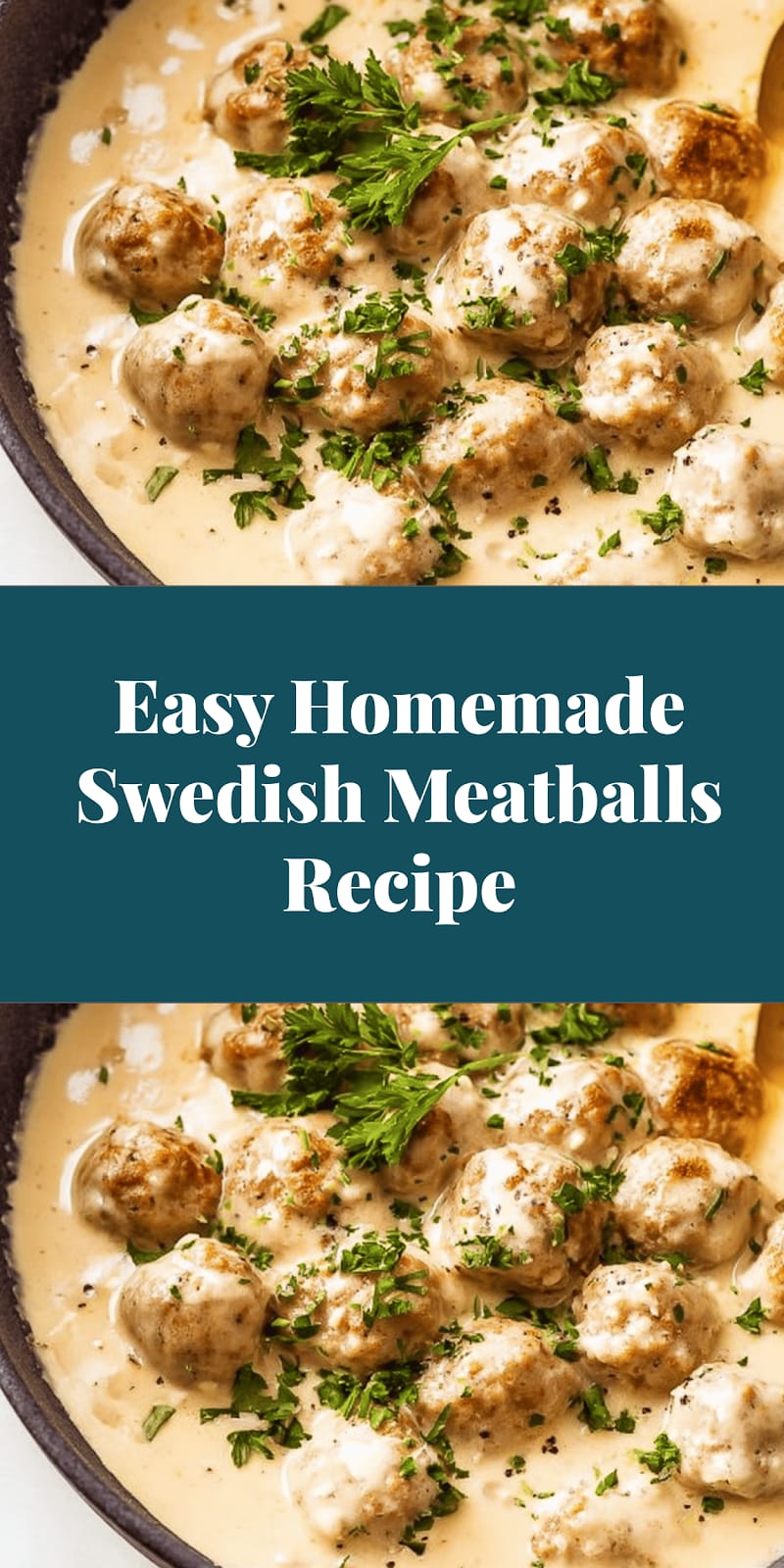 Easy Homemade Swedish Meatballs Recipe