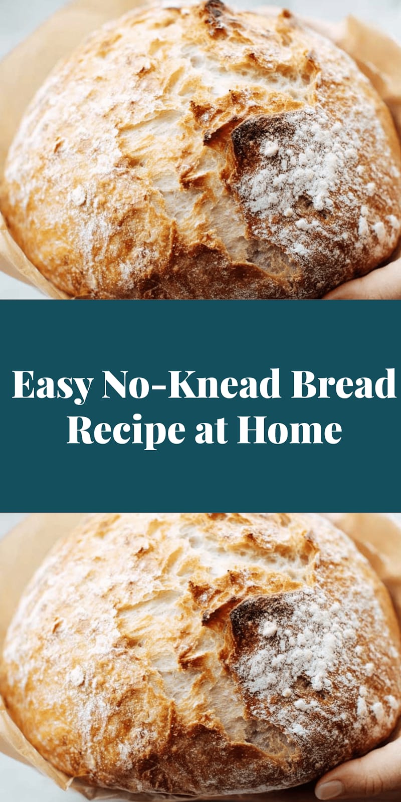 Easy No-Knead Bread Recipe at Home
