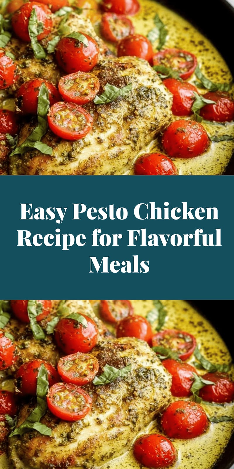 Easy Pesto Chicken Recipe for Flavorful Meals