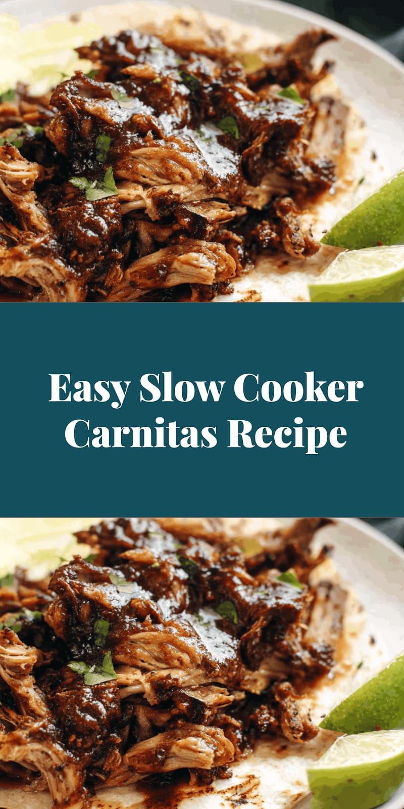 Easy Slow Cooker Carnitas Recipe