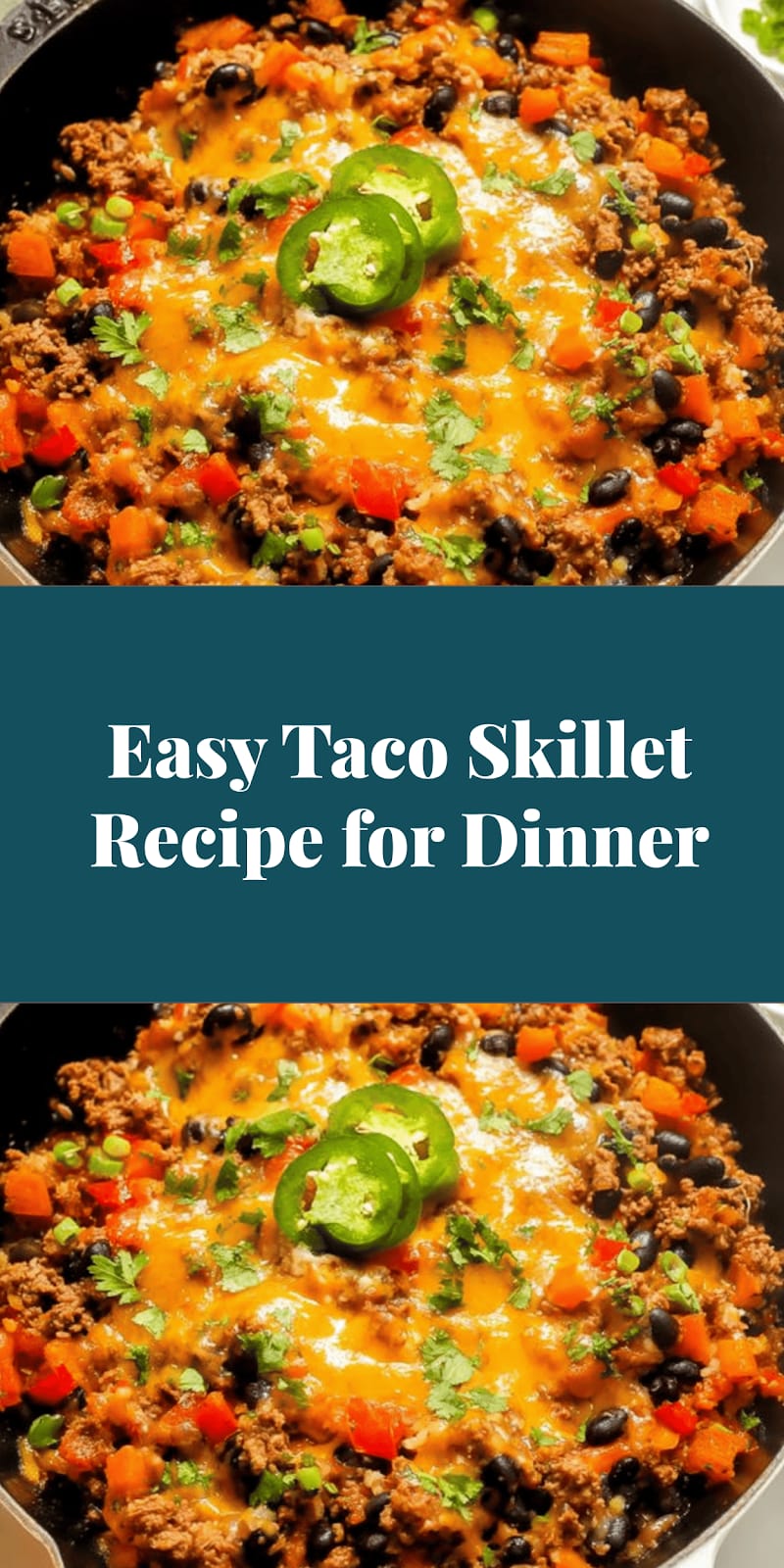 Easy Taco Skillet Recipe for Dinner
