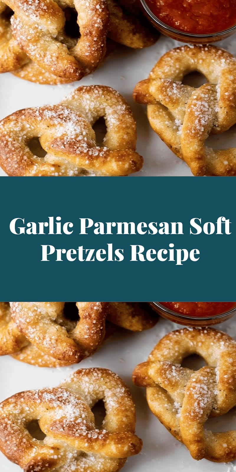 Garlic Parmesan Soft Pretzels Recipe
