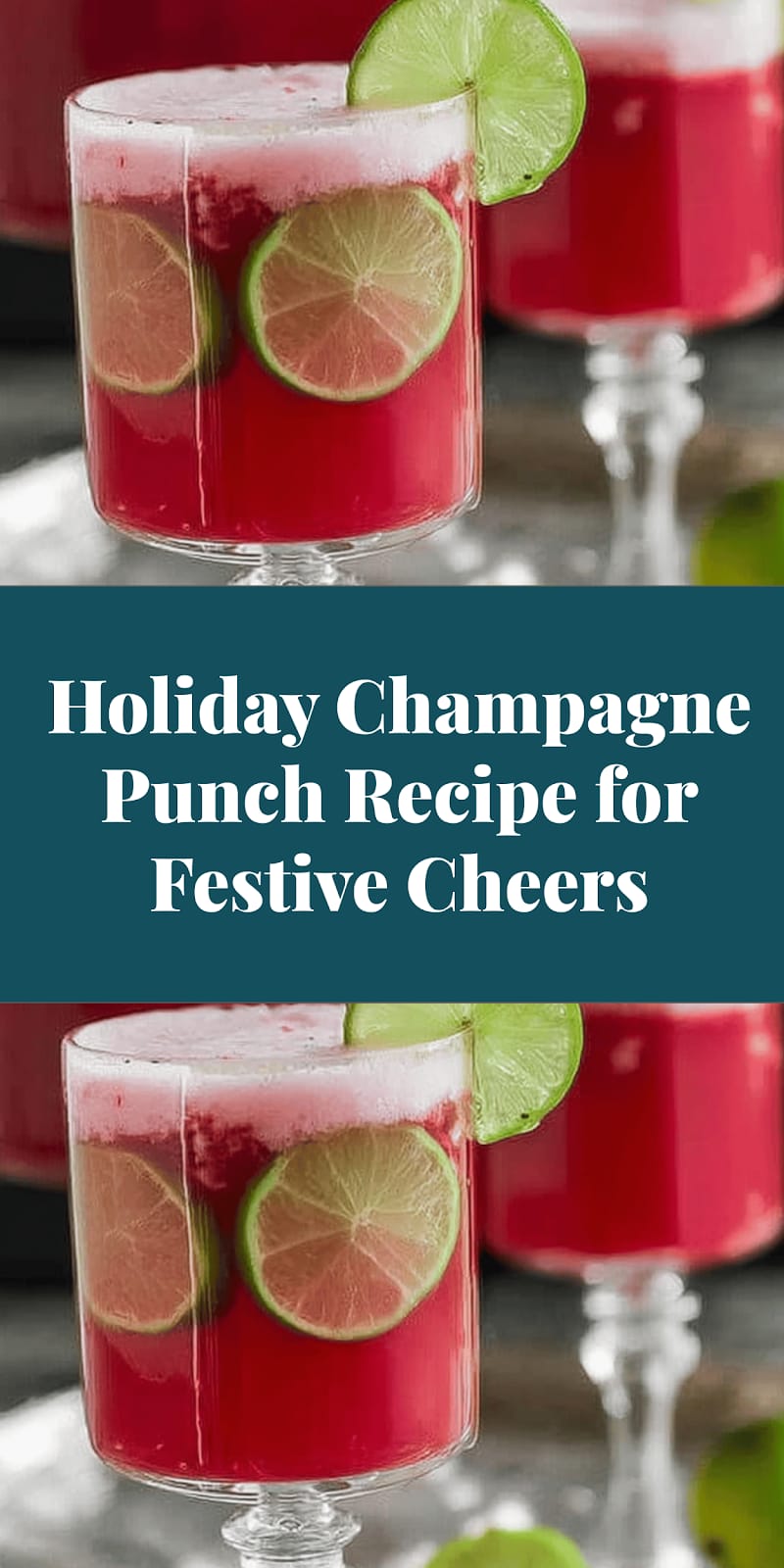 Holiday Champagne Punch Recipe for Festive Cheers