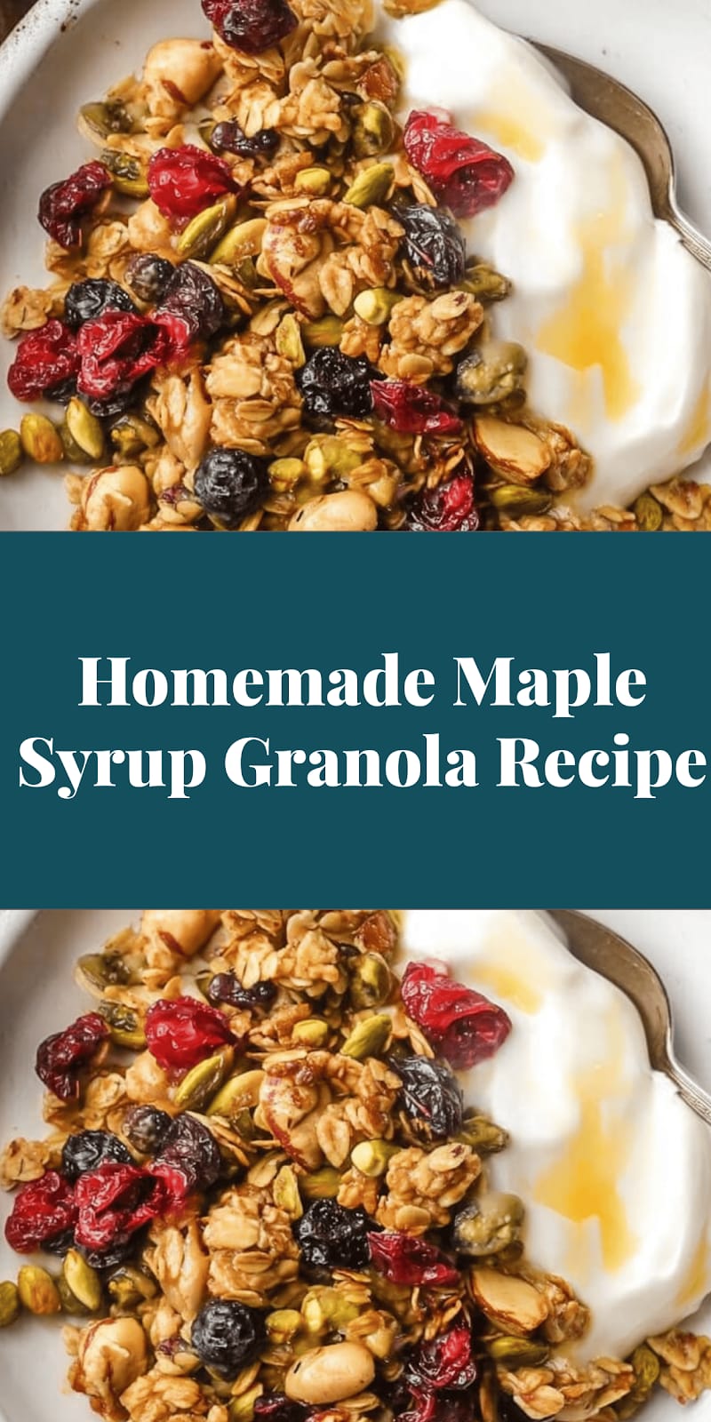 Homemade Maple Syrup Granola Recipe