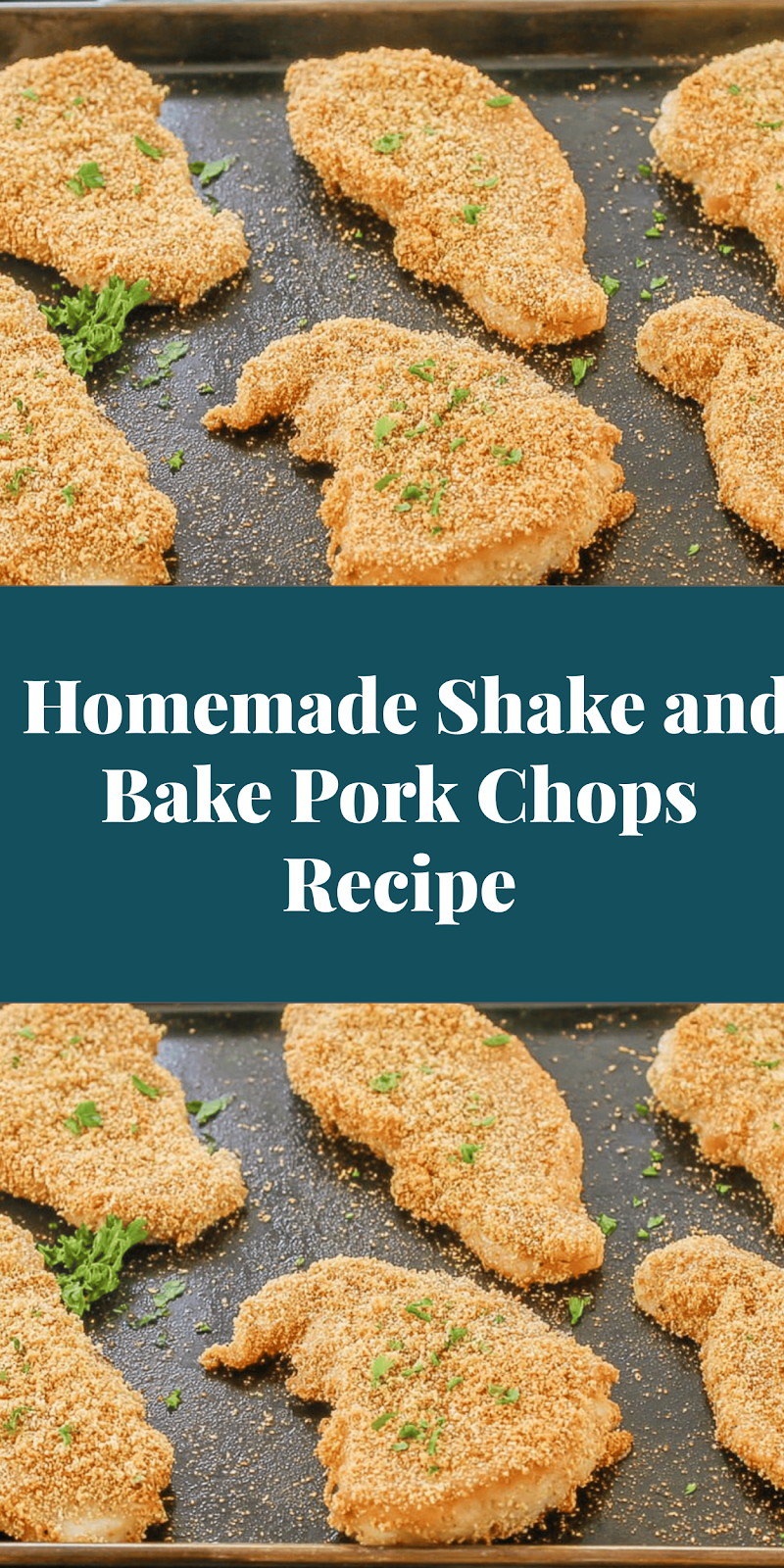 Homemade Shake and Bake Pork Chops Recipe