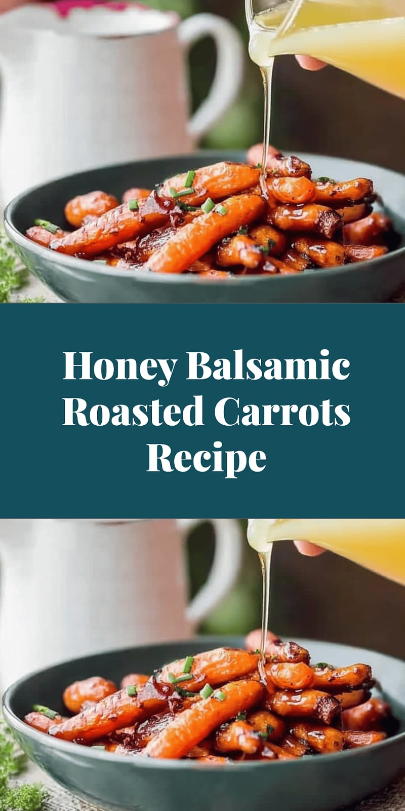 Honey Balsamic Roasted Carrots Recipe