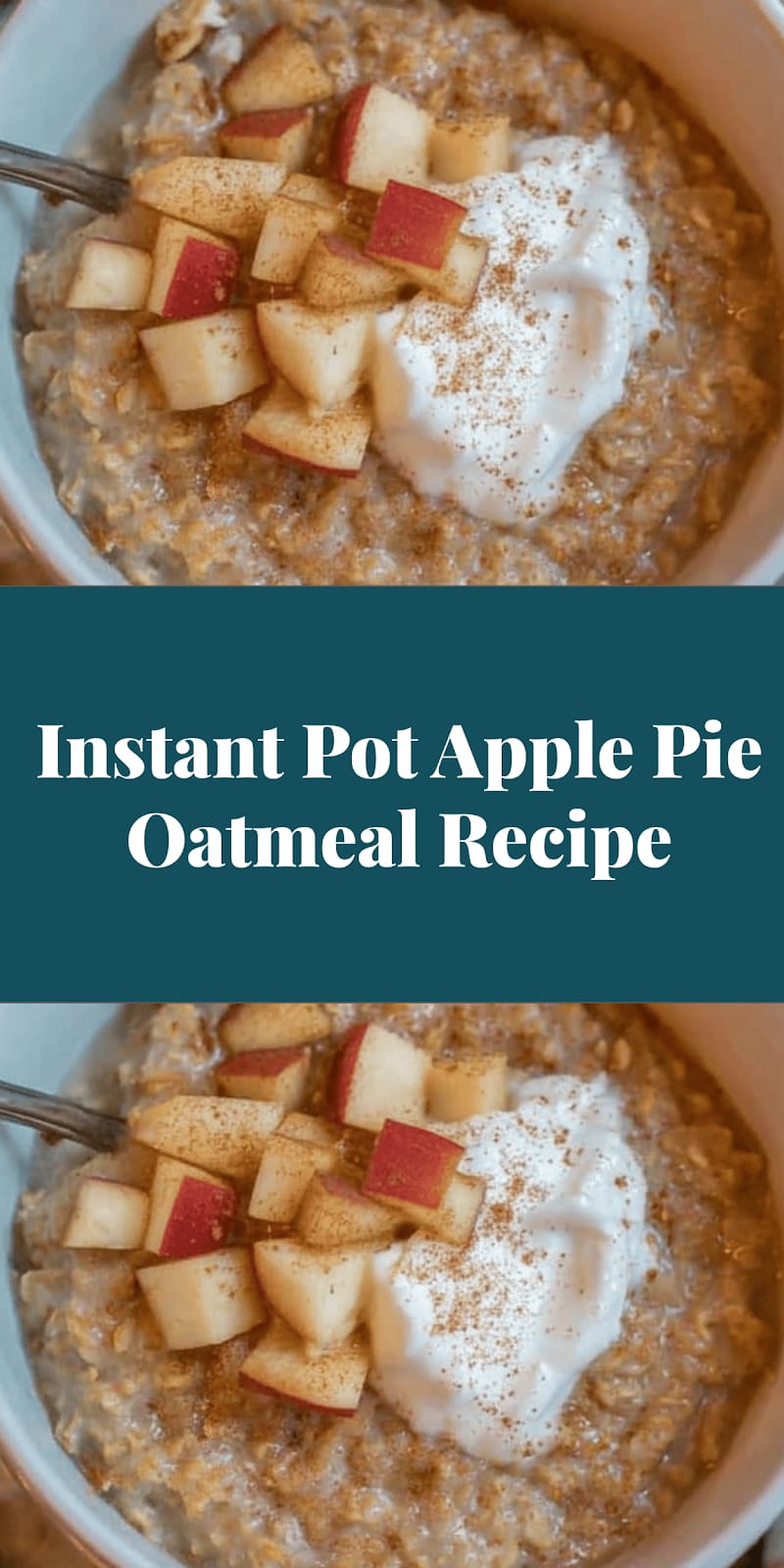 Instant Pot Apple Pie Oatmeal Recipe