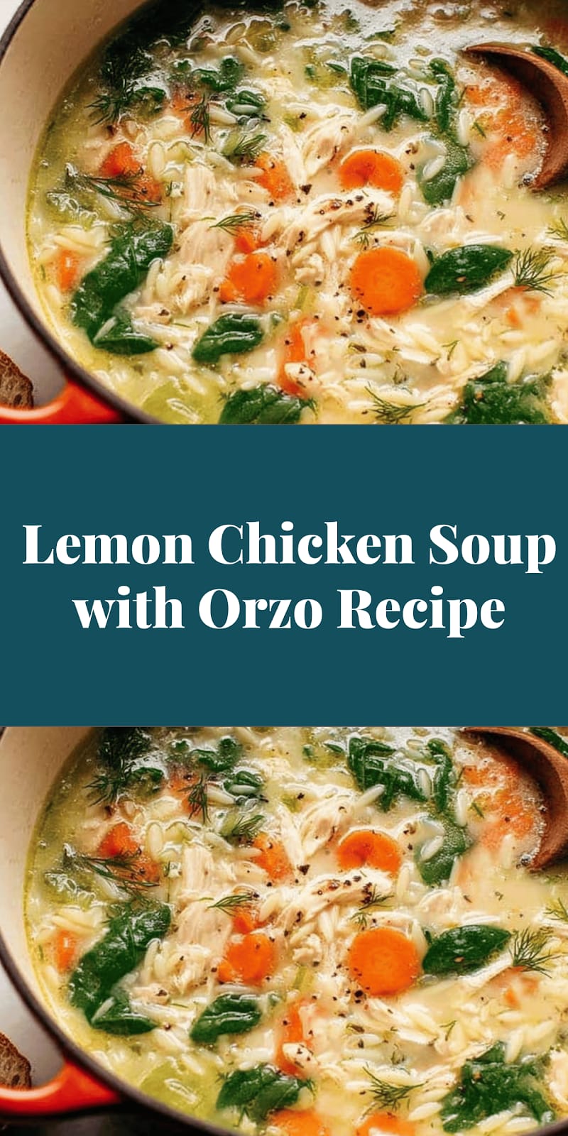 Lemon Chicken Soup with Orzo Recipe
