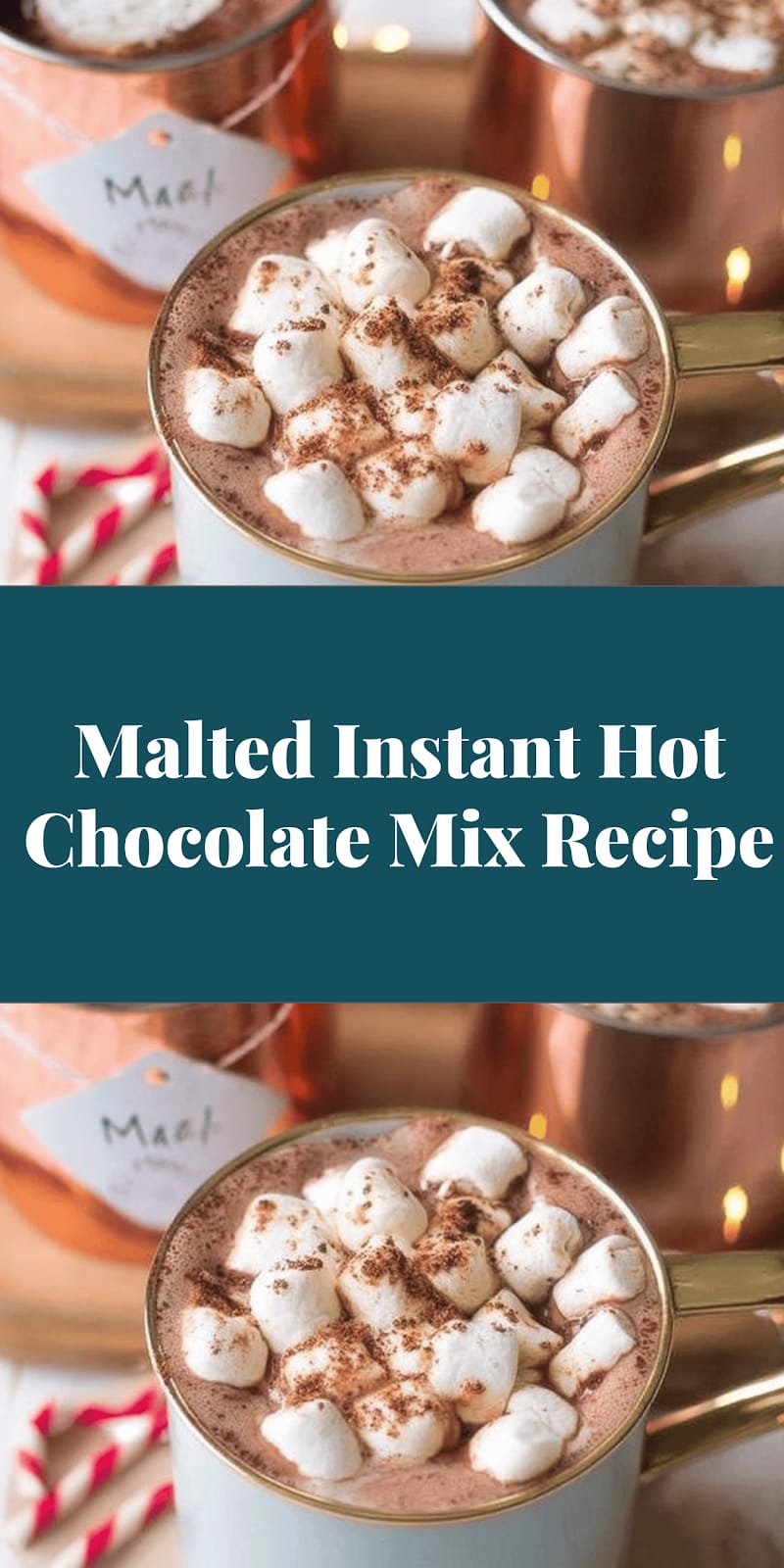 Malted Instant Hot Chocolate Mix Recipe