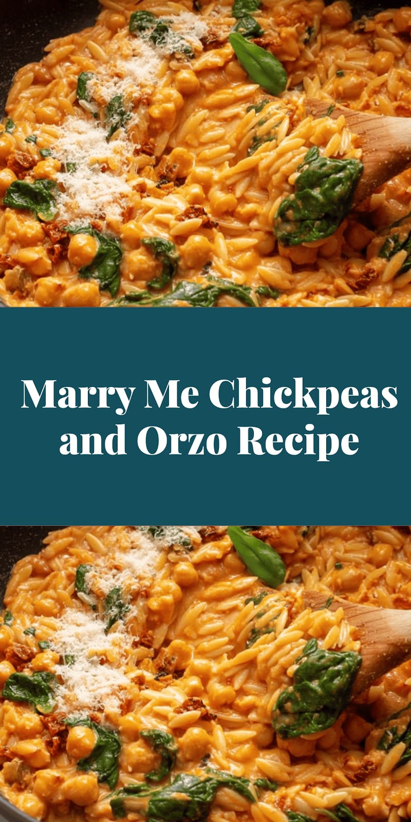 Marry Me Chickpeas and Orzo Recipe