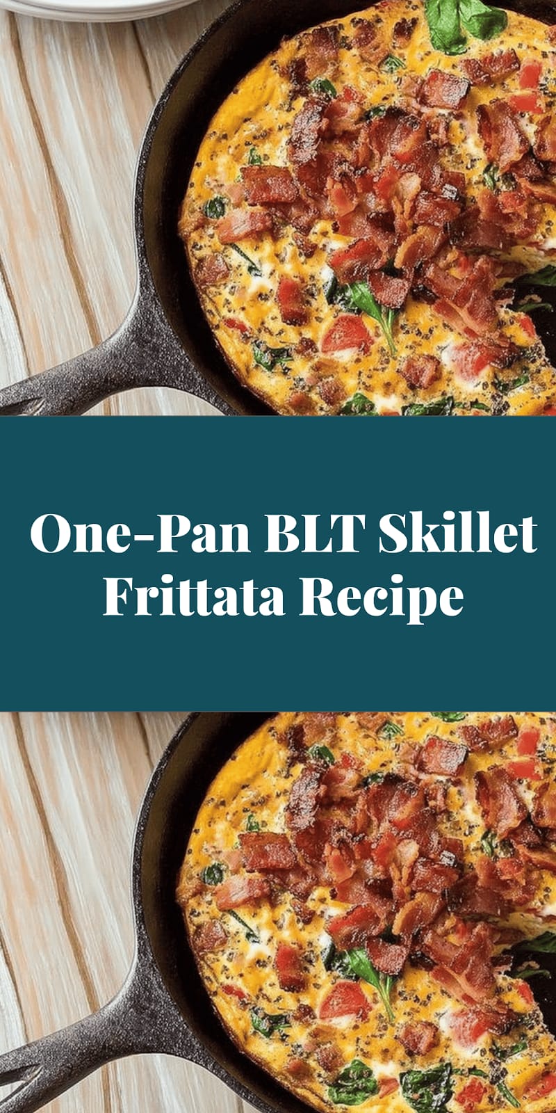 One-Pan BLT Skillet Frittata Recipe