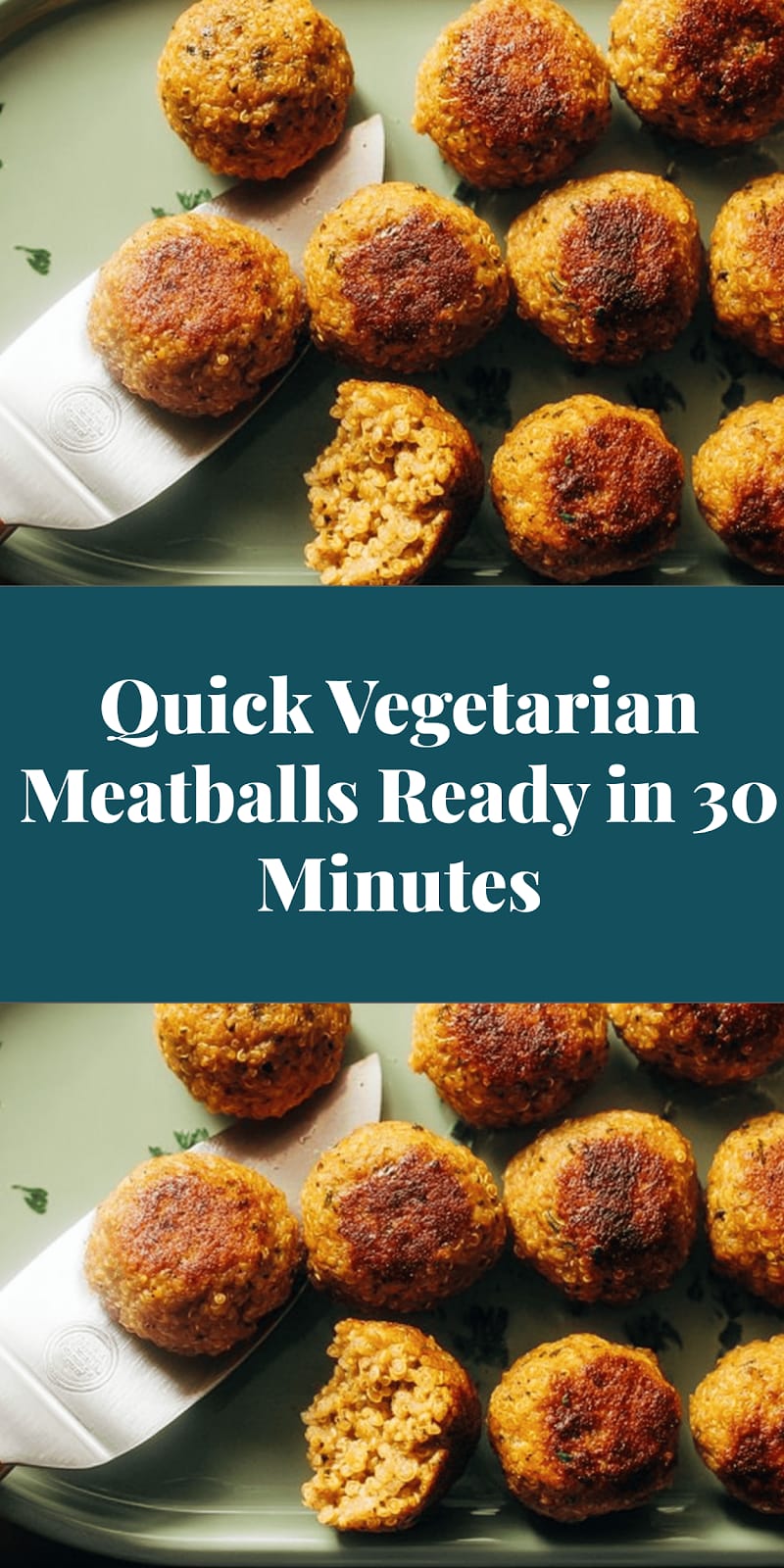 Quick Vegetarian Meatballs Ready in 30 Minutes