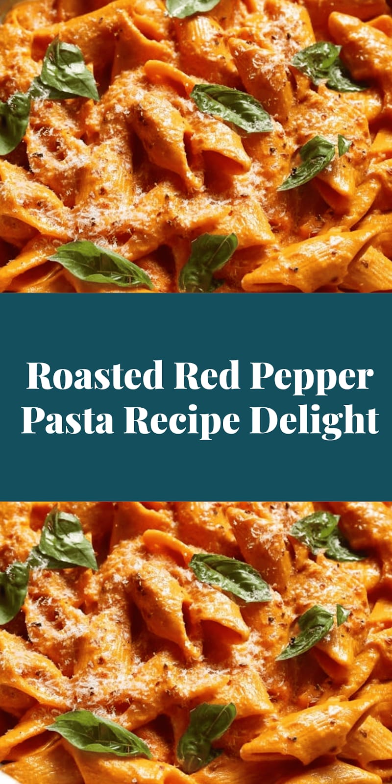 Roasted Red Pepper Pasta Recipe Delight
