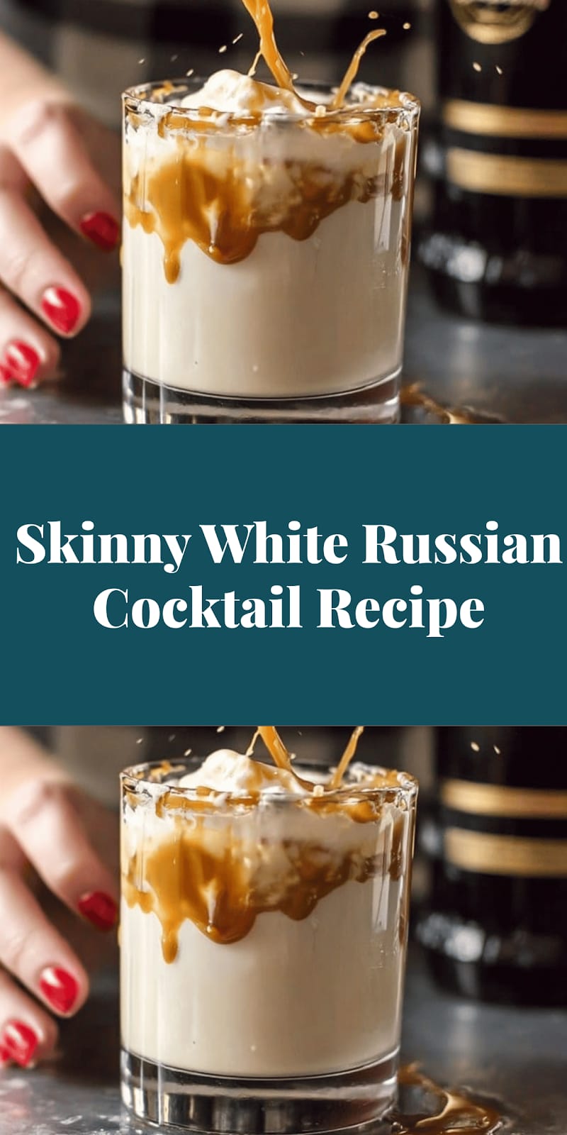 Skinny White Russian Cocktail Recipe