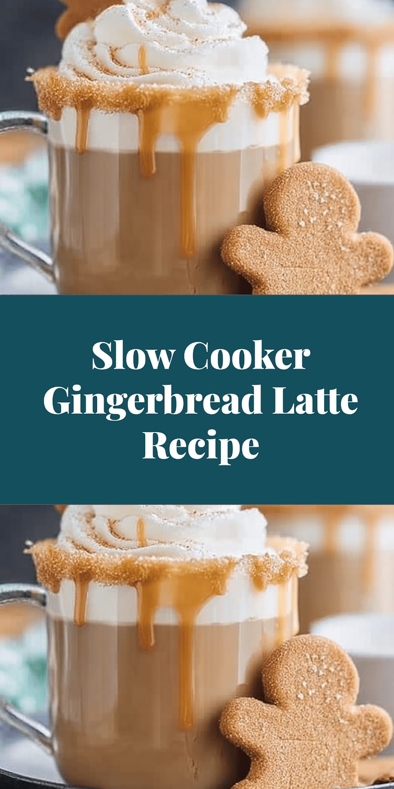 Slow Cooker Gingerbread Latte Recipe