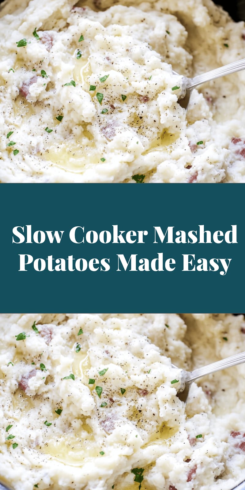 Slow Cooker Mashed Potatoes Made Easy