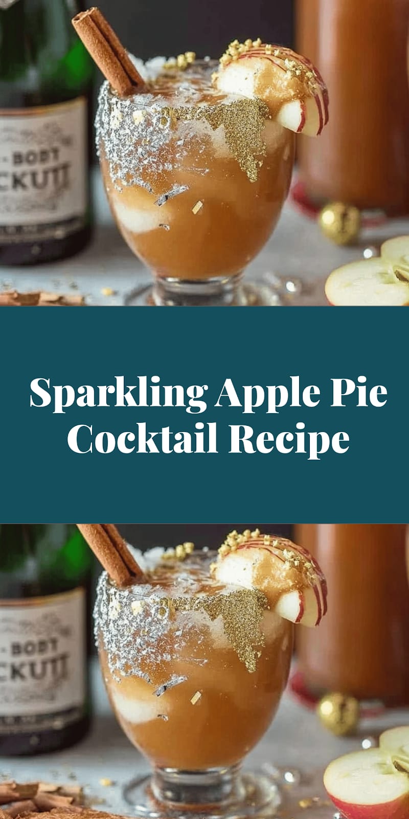 Sparkling Apple Pie Cocktail Recipe