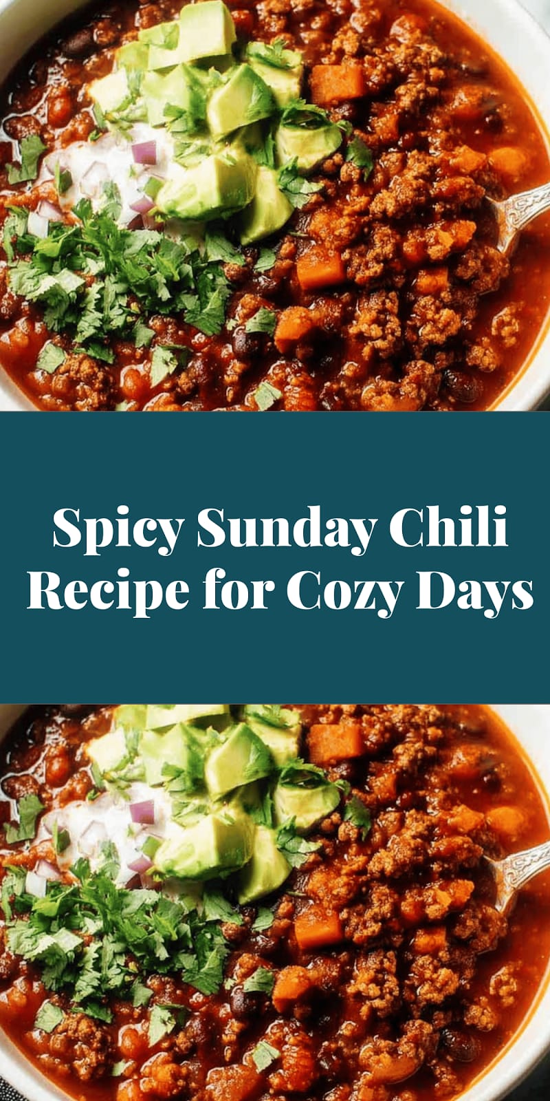 Spicy Sunday Chili Recipe for Cozy Days