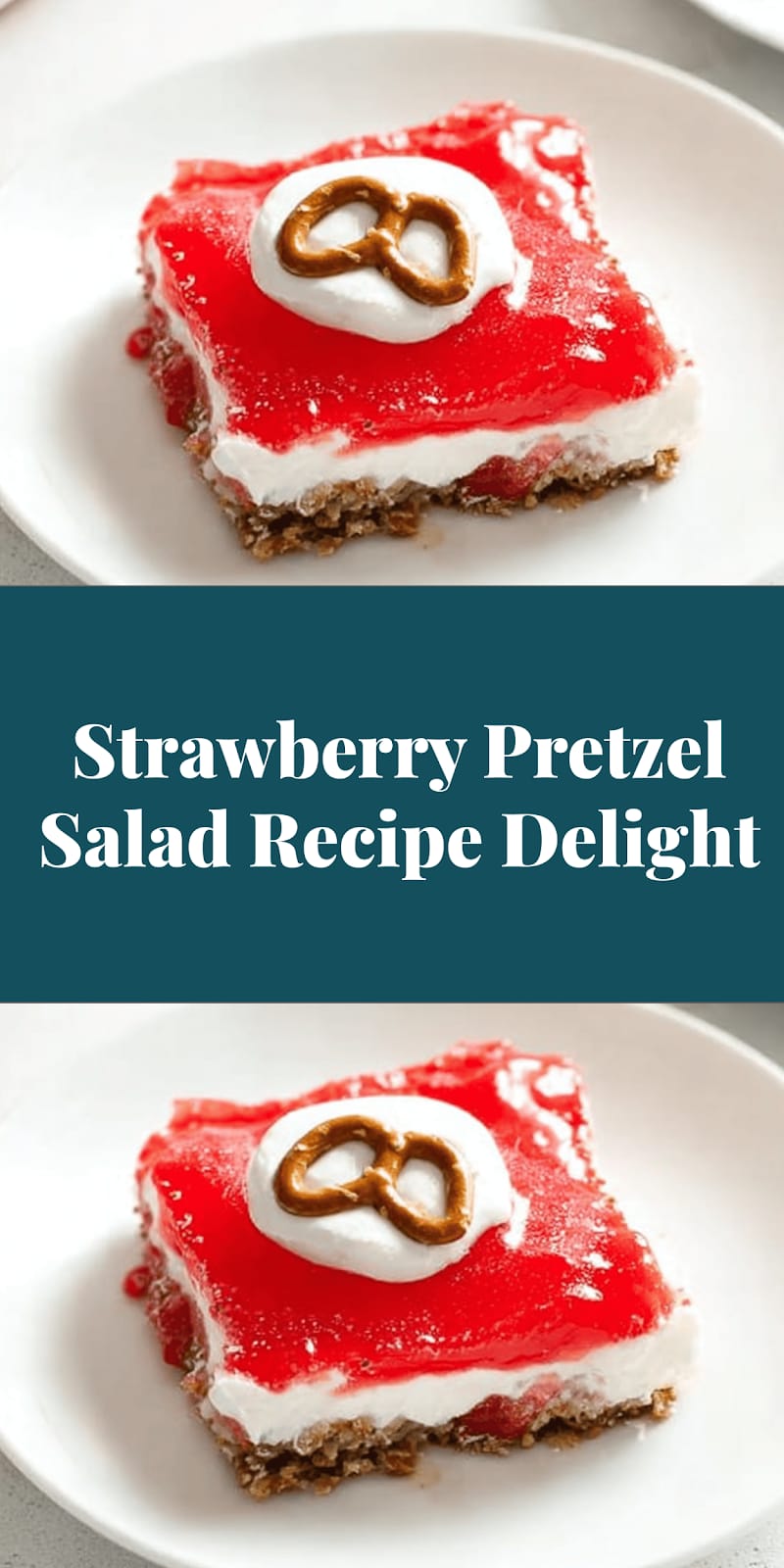Strawberry Pretzel Salad Recipe Delight