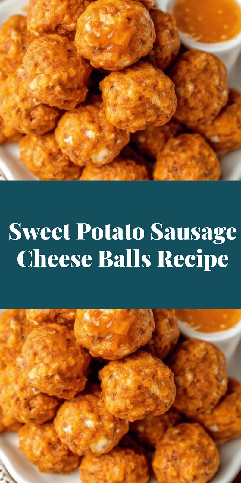 Sweet Potato Sausage Cheese Balls Recipe